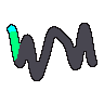 A squiggle drawn from hash 0xaf53ca76 lies dim until a white comet runs its length, trailing a streak of rainbow behind it.