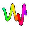 A squiggle drawn from hash 0xc74064ce writes itself stroke by stroke in the order it was drawn, holds complete, then erases from where it began.
