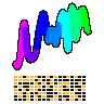 A squiggle drawn from hash 0x5fecd648 sits over its genome, a tape of its control-point bytes lit in amber phosphor; one point at a time a single bit flips and its point leaps, burnt by a beam of UV and springs back, so the mutation travels down the squiggle from end to end.